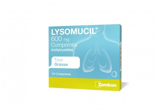 Lysomucil comprimés 600 mg