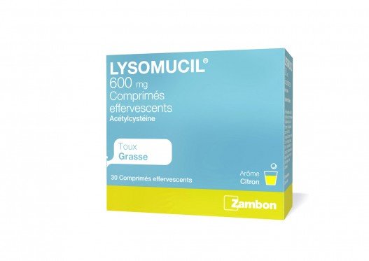 Lysomucil comprimés effervescents 600 mg