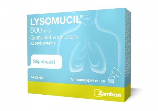 Lysomucil granulaat 600mg