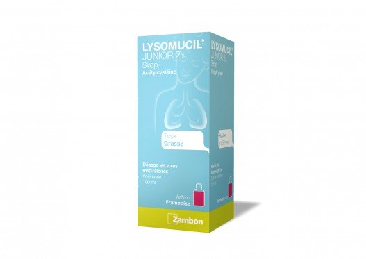 Lysomucil junior sirop 2% 100 ml