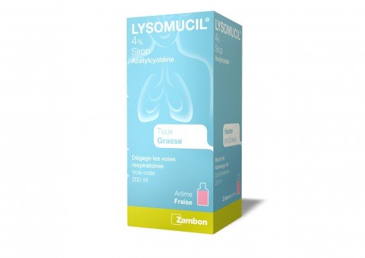 Lysomucil sirop 4% 200 ml