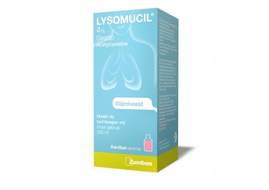 Lysomucil siroop 4% 200 ml